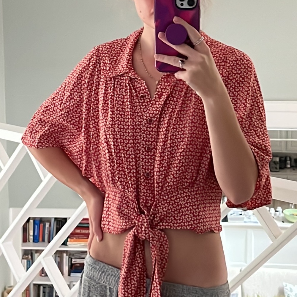 Maeve button down Top